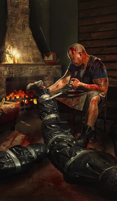 Перфоманс Техасская резня бензопилой